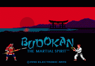 Budokan: The Martial Spirit screenshot 4 for Sega Genesis
